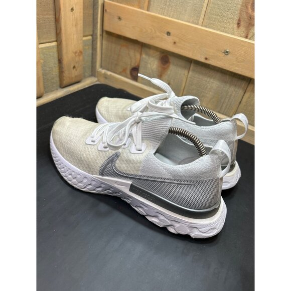 Nike React Infinity Run Flyknit True White Womens Running Shoes Size 9 - Picture 7 of 10